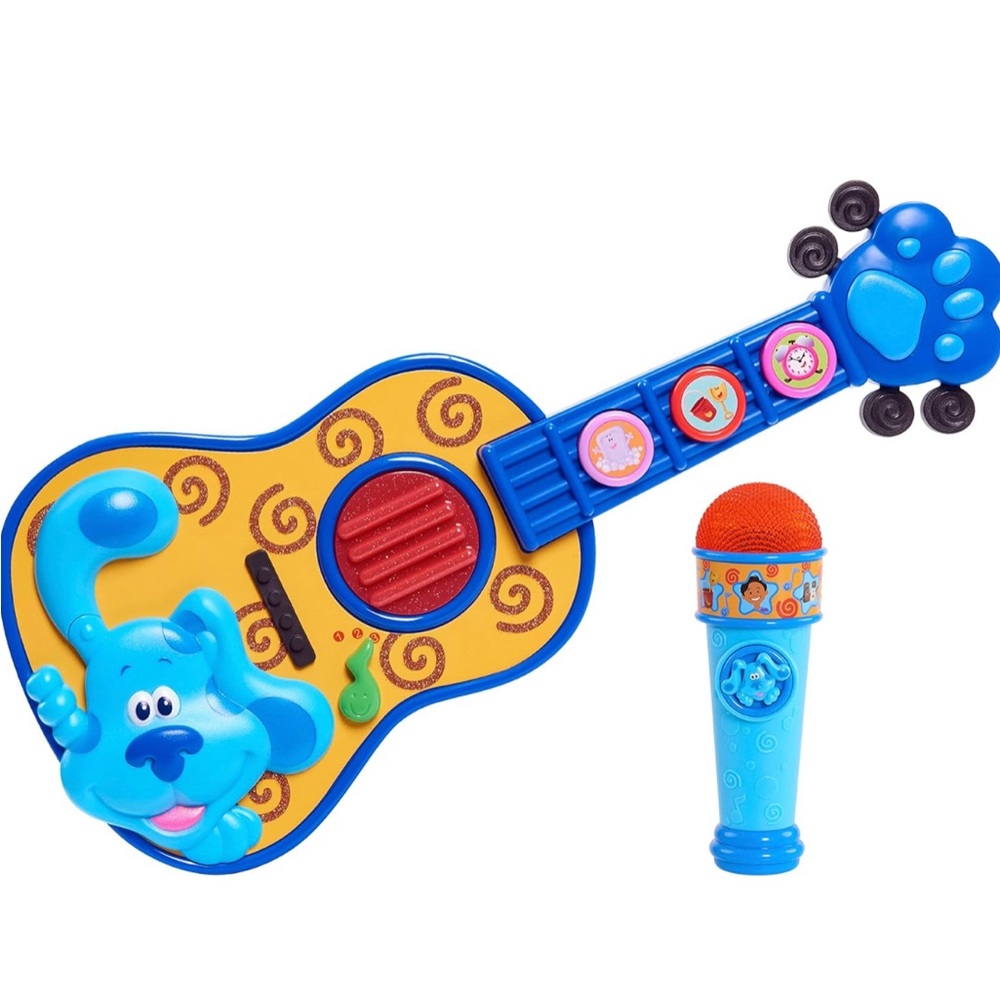 Blues Clues Guitar and Microphone